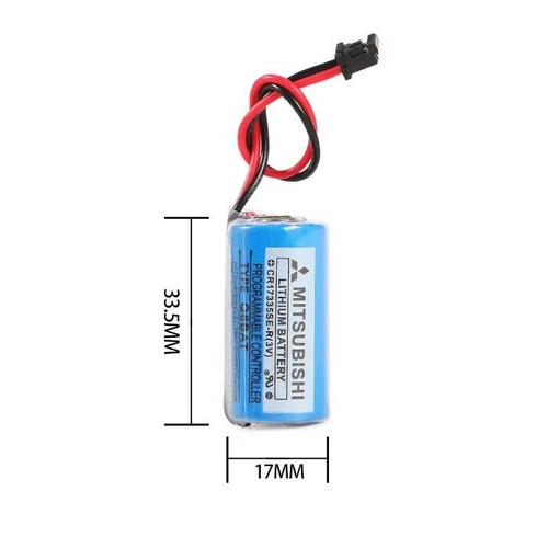 10er-Pack Lithiumbatterie Mitsubishi Systemmotor Q6BAT CR17335SE-R 3V 1700mAh DE - Bild 2 von 6
