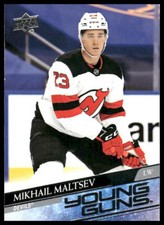 2020-21 Upper Deck #723 Mikhail Maltsev Young Guns