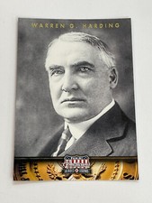 2012 Panini Americana Heroes & Legends #29 - President Warren G. Harding - US
