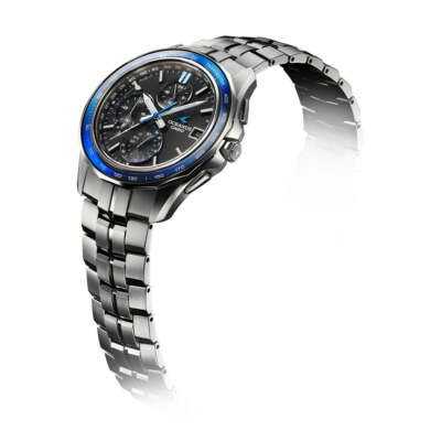 CASIO OCEANUS Manta OCW-S7000-1AJF Titanium Bluetooth Solar Black