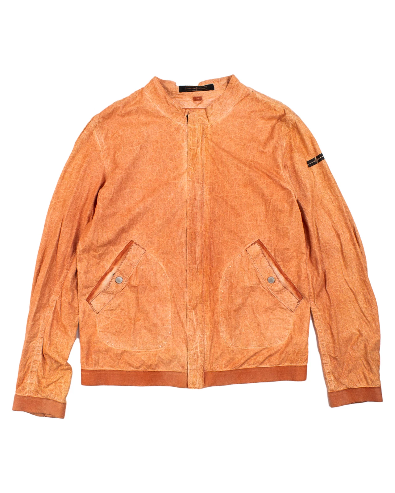 Stone Island Denims rara giacca Tyvek Light Harrington taglia L