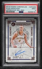 2019-20 Chronicles Apprentice Signatures Red Alen Smailagic PSA 9 MINT Auto 0i76