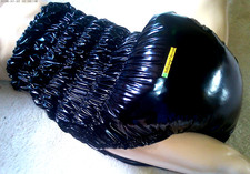 SPREIZHOSE  ULTRAWEICHE  LACKFOLIE  PVC Folie...