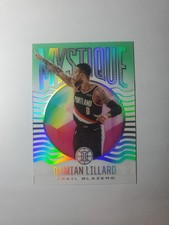 2020-21 Panini Illusions Damian Lillard Mystique Emerald Acetate #5 Trailblazers