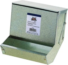  Steel Small Animal Feeder with Lid - Pet Lodge - Small Animal Feed Box, Hold 