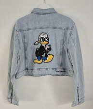 Disney X Karl Lagerfeld Collection Donald Duck Denim Jacket Size XL