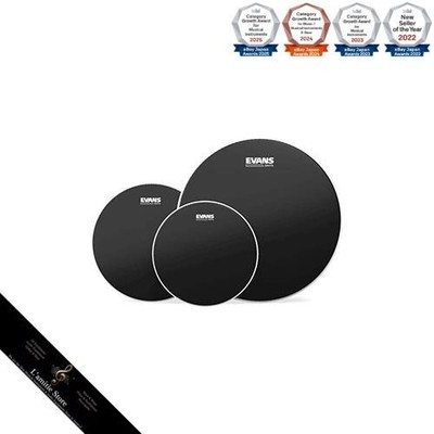 EVANS Onyx Tom Pack-Fusion Drum Headset ETP-ONX2-F 10 12 14 Zoll [Inland