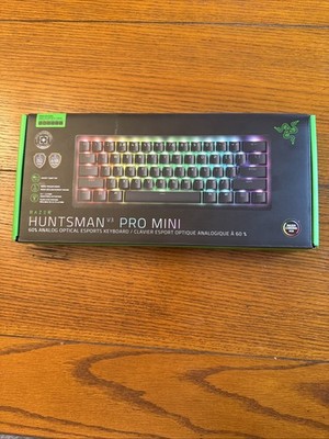 Razer Huntsman V3 Pro Mini Gaming Keyboard 60% Black (UNOPENED)