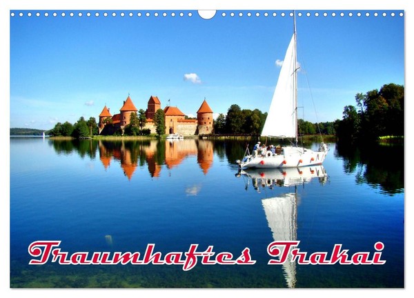 Traumhaftes Trakai (Wandkalender 2026 Din A3 Quer), Calvendo Monatskalender-image