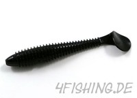 "Keitech Fat Swing Impact In 4.8\" - Farbe Black"