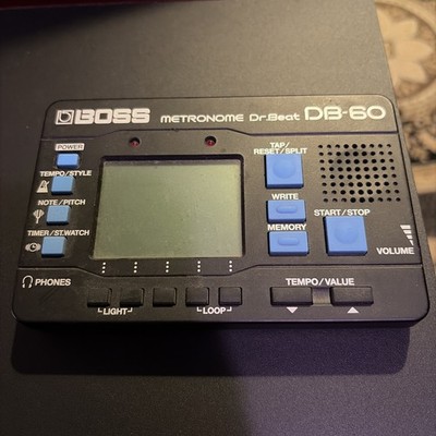 Boss Dr. Beat DB-60 Professional Electronic Metronom 