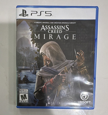 Ubisoft Assassin's Creed Mirage PS5 M Action Adventure 2023 NTSC-U/C Manual