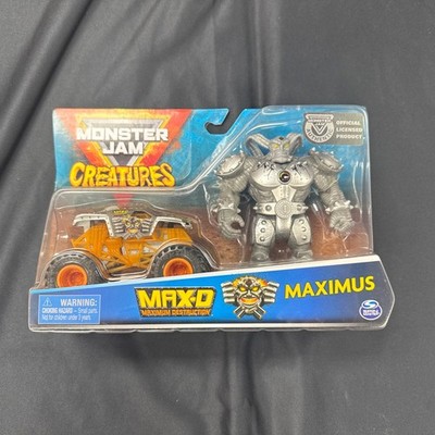Monster Jam Spin Master Limited Edition Creatures Max-D Maximus Brand New Mint!