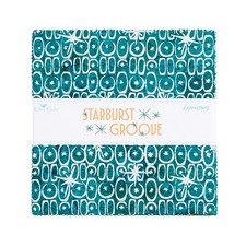 Expressions Batiks Starburst Groove 10" Square Pack by Riley Blake