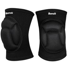 Protective Knee Pads, Thick Sponge Anti-slip,Women's/Men's Medium, Black