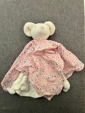 Meiya & Alvin Mouse Chusta przytulanka Chusta do smoczka Przytulanka Kwiaty 2-warstwowa