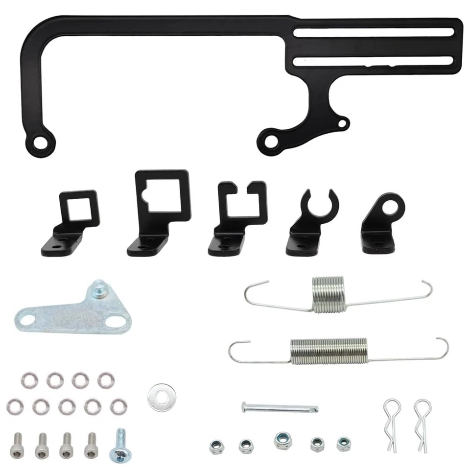 304147 Throttle Carburetor Cable Mount Set For Automatic Transmission TV Cables - Image 3 of 4
