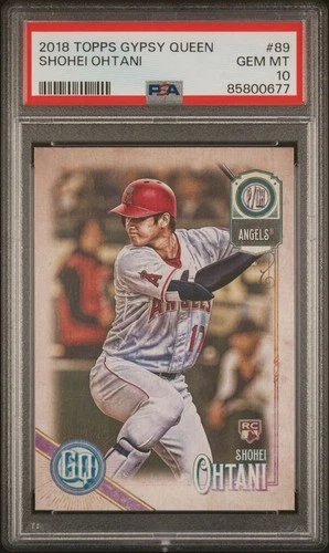 2018 Topps Gypsy Queen #89 Shohei Ohtani RC Rookie ~ PSA 10 GEM MT