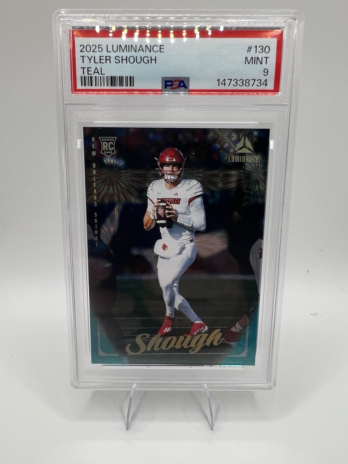Tyler Shough Panini Luminance #130 Teal