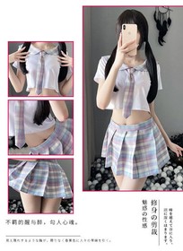 Sexy Japan Sailor Student Cosplay Costumes Hot Schoolgirl Uniform Women Lingerie
