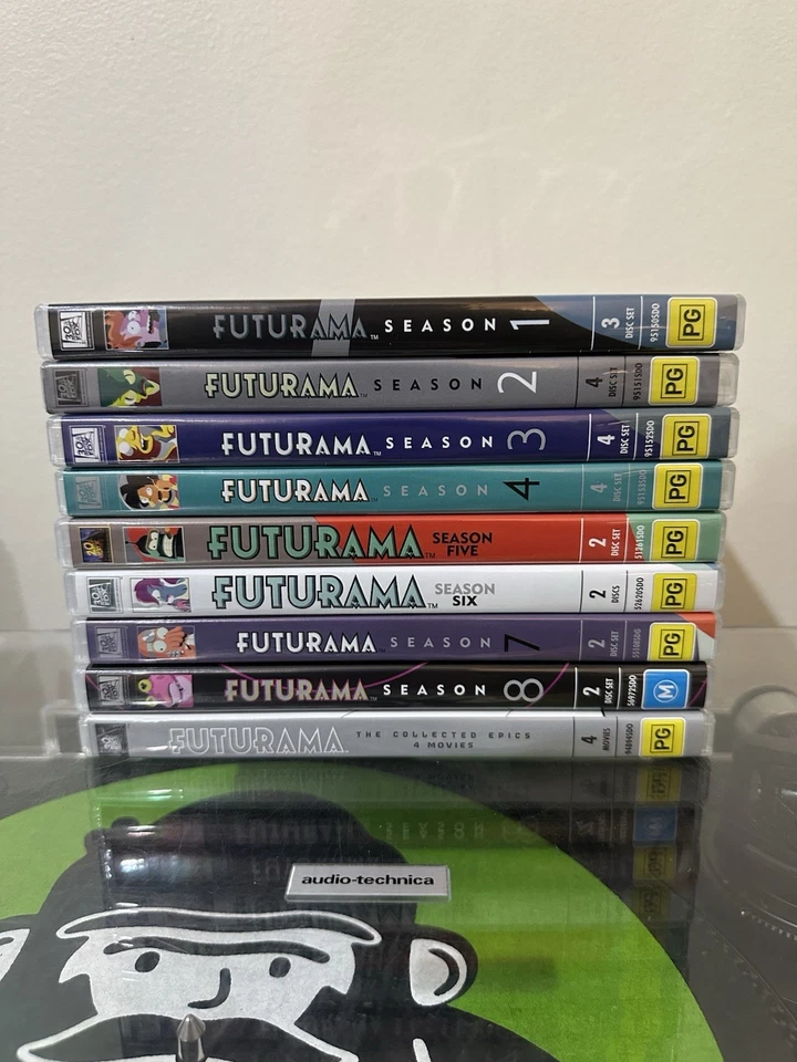 Futurama The Complete Series DVD | Seasons 1-8 (23 Discs) Region 4 Aus - image 2 of 2