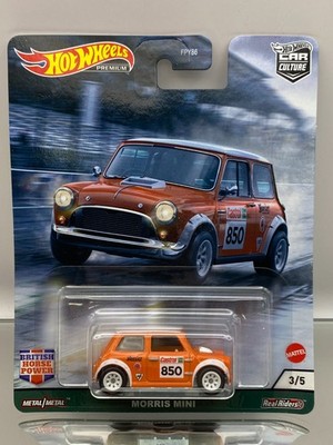 HOT WHEELS FPY86 MORRIS MINI 3/5 -ORANGE 3inch- GOOD IN BLISTER - A022