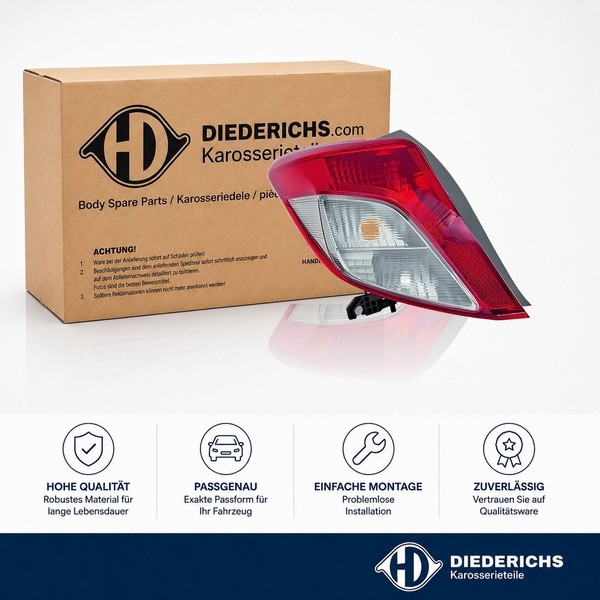 Heckleuchte Rechts Diederichs 6607090 FÜR Toyota RÜCkleuchte Hecklicht-image