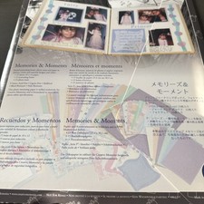 Creative Memories Collection Memories and Moments Paper Journal Boxes Photo Mats