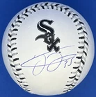 Frank Thomas Signed Autograph White Sox Team Stitch Logo MLB Baseball w/ Beckett