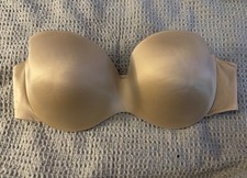 Maidenform Womens 38B Beige Underwired Strapl...