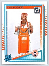 2025 Donruss WNBA #92 Saniya Rivers