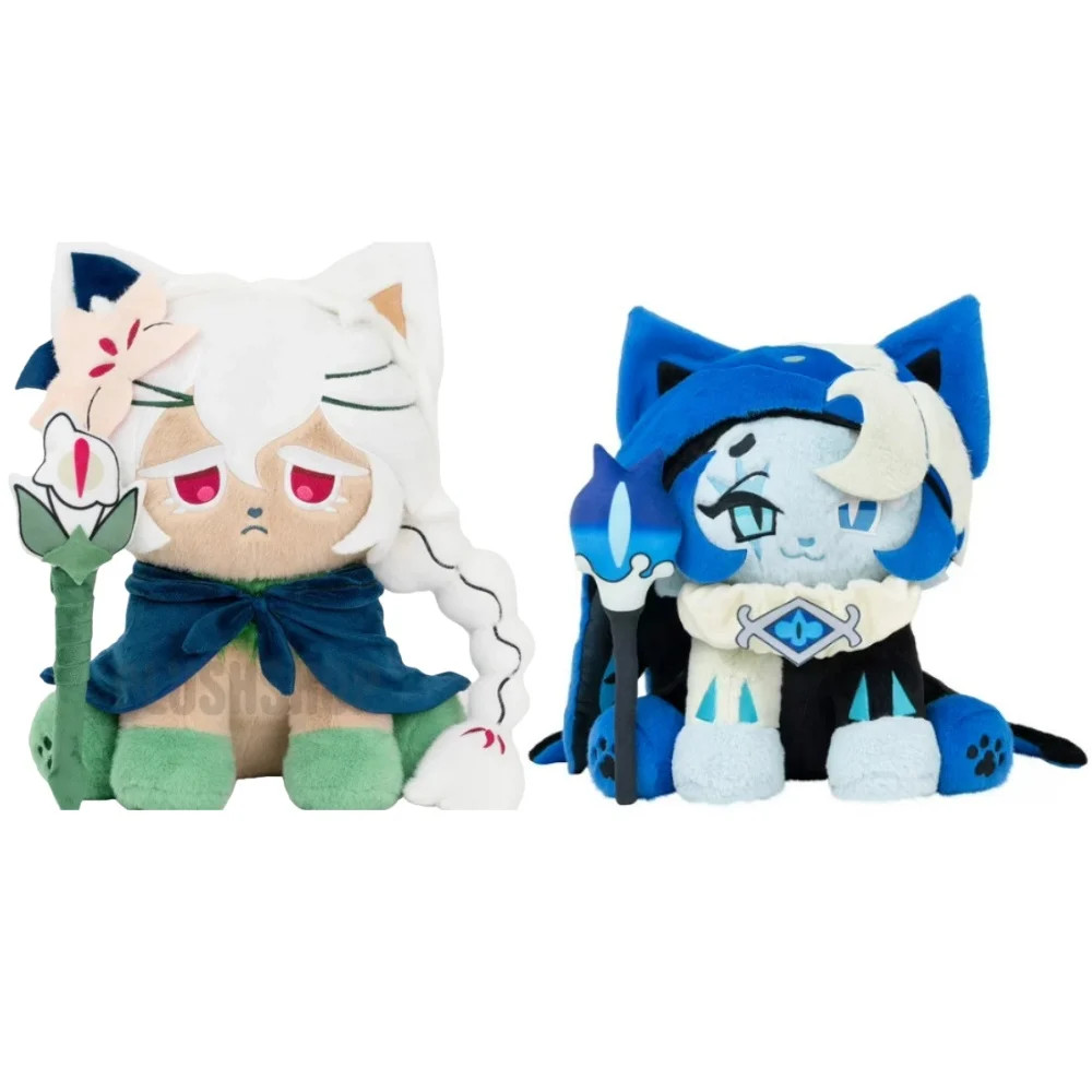 Hot Cookie Run: Kingdom Shadow*Milk Cookie Cat Plush Toys 25cm
