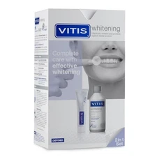 Set Dentaid Vitis Whitening Set(toothpaste/100ml + mouthwash/500ml)