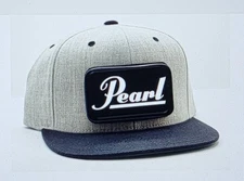 Pearl Hat, Removable Metal Patch, Snapback