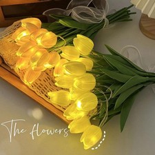 Illuminazione LED Luce Notturna Tulipano, Simulazione Tulipano Fiore Luce Notturna
