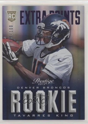 2013 Panini Prestige Extra Points Purple /100 Tavarres King #289 Rookie RC 0o6v