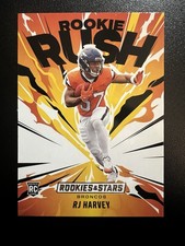 2025 Panini Rookies & Stars - Rookie Rush RJ Harvey #15 (RC)