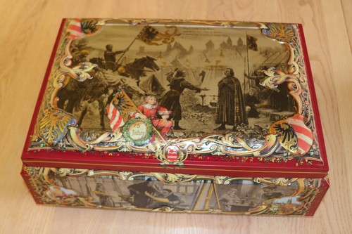 Große Blechdose Nürnberger Lebkuchen 75 Jahre Lebkuchen-Schmidt - Bild 1 von 7