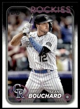 2024 Topps Sean Bouchard Colorado Rockies #699