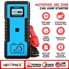 Autophix JSC2100 12V Car Jump Starter Power Battery Booster Box 1000A Portable