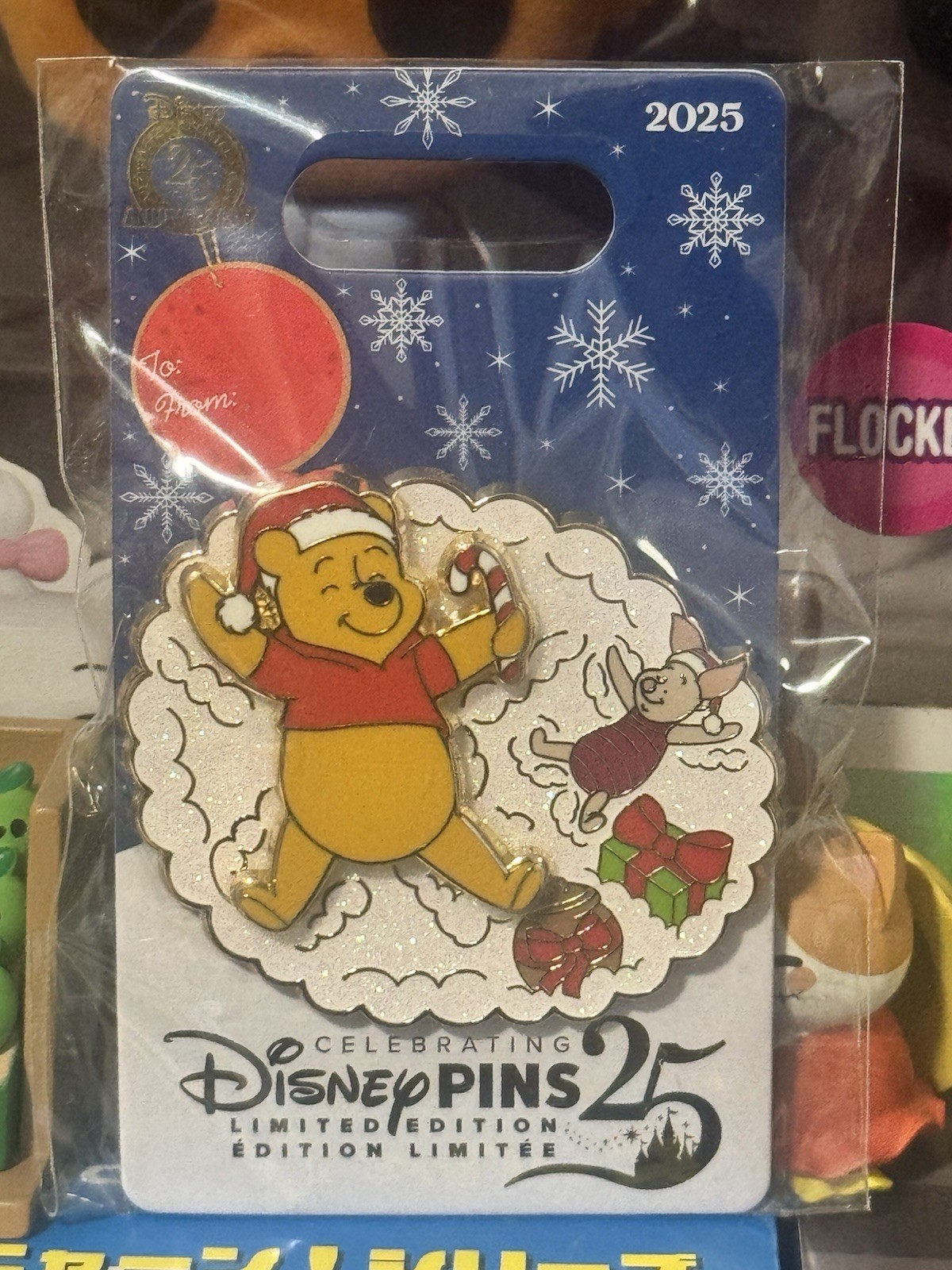 Winnie the Pooh and Piglet Holiday Pin 2025 – Limited Edition IN HAND