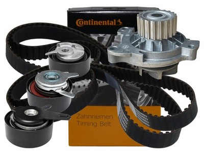 CONTI Zahnriemen + Spannrollen Wasserpumpe VW T4 Transporter 2.5TDI/ ACV AUF AYC