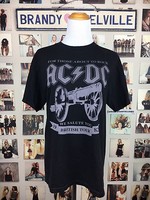 Brandy Melville Ac/dc For Those About To Rock We Salute You Graphic Top Shirt Brandy Melville Ac/dc For Those About To Rock We Salute You Graphic Top Shirt