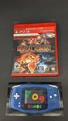 Mortal Kombat Komplete Edition GH (Sony PlayStation 3, 2012) PS3