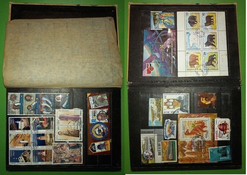 Collection of postage stamps 287 pcs + album Space, spot, flora, fauna, painting - Picture 8 of 12