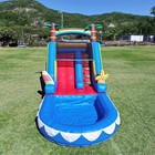 New Listing6.4M Giant Commercial Pvc Inflatable Water Slide Bounce House Pool for Kid Party