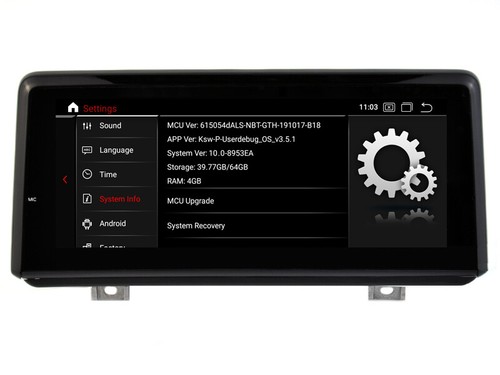 BMW 1 2 SERIES F20 F21 F23 2011-16 10.25" NAVI ANDROID 12.0 CARPLAY BLA6231 RHD - Picture 11 of 11