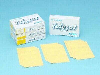 Eagle Abrasives KOVAX Tolecut Yellow block 8cuts 800 Grit Sandpaper 50sheets NEW