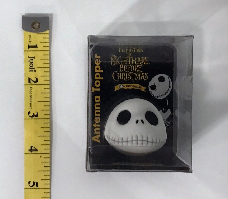 DISNEY TIM BURTON'S NIGHTMARE BEFORE CHRISTMAS JACK SKELLINGTON ANTENNA