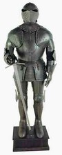 Costume da cavaliere armatura antica medievale indossabile costume da combatt...
